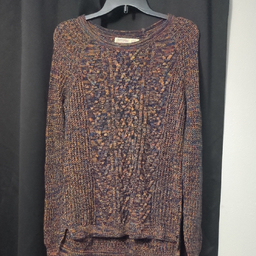 Faded Glory Women's Sweater in Rich Multitone